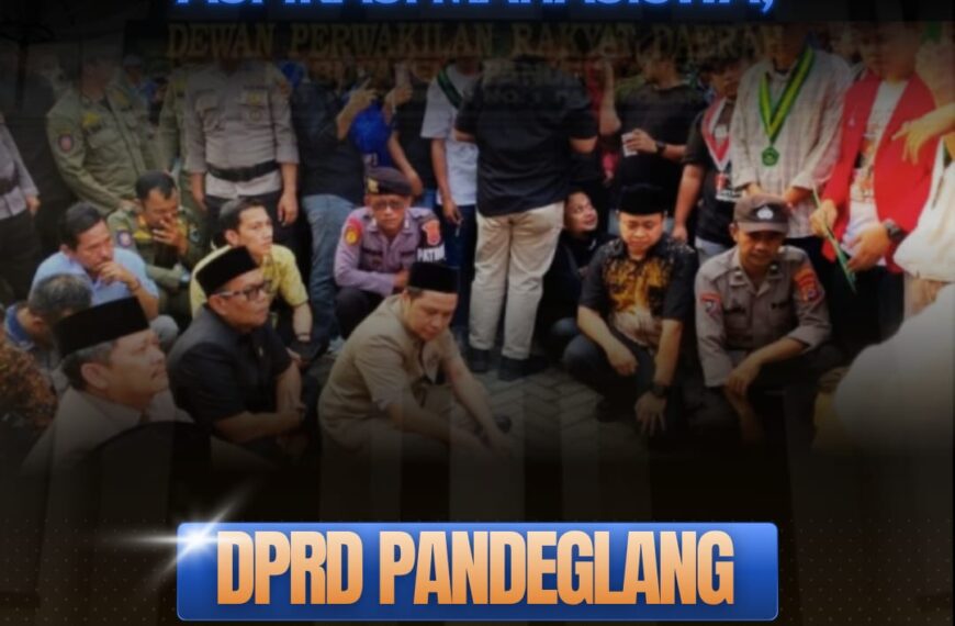 Tindaklanjuti Aspirasi Mahasiswa, DPRD Pandeglang Evaluasi PAD dan Anggaran